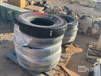 (9) Super Transport 10.00-20 Tires