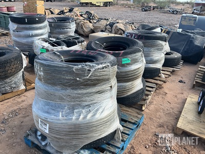 (16) Goodyear 10.00R15TR Tires