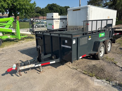 2011 Croft 12 ft T/A Utility Trailer
