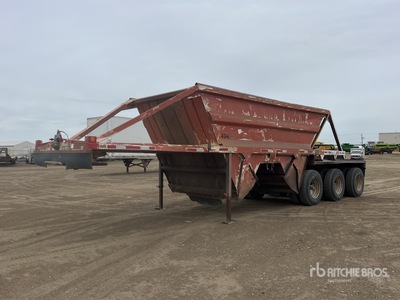 1999 Arnes 18 ft Tri/A Belly Dump Trailer