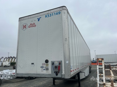 2022 Vanguard National VXP 53 ft x 102 in T/A Van Trailer