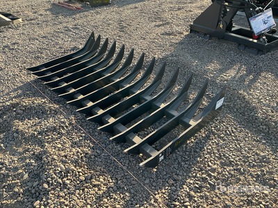 2025 Landhonor RTR-12-72W 72 in Râteau à racines pour Skid Steer (Unused)