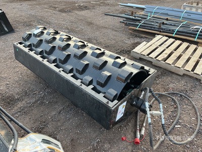 2025 GIYI GY-CW59 60 in Skid Steer Vibratory Roller (Unused)