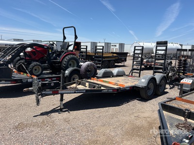 2020 Snake River 10 ft T/A Equipment Trailer