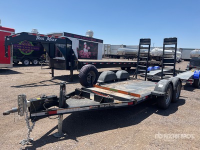 2019 Snake River 10 ft T/A Equipment Trailer