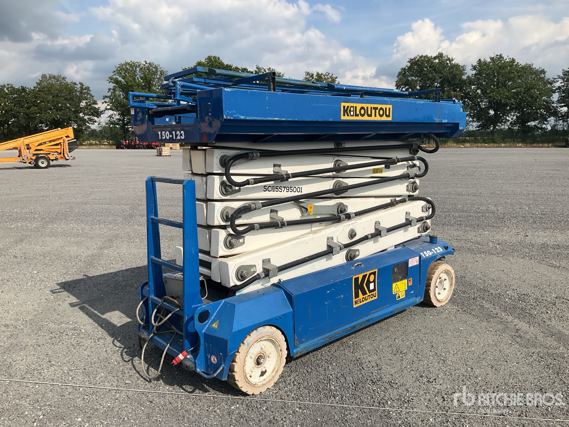 2008 PB Lifttechnik S151-12E Electric Elevador de tijera