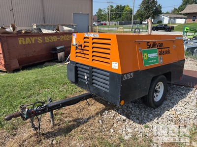 2012 Sullivan D185PJD 185 cfm Mobile Air Compressor