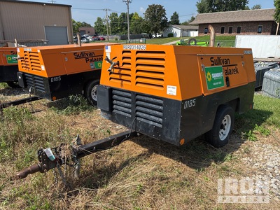 2012 Sullivan D185PJD 185 cfm Mobile Air Compressor