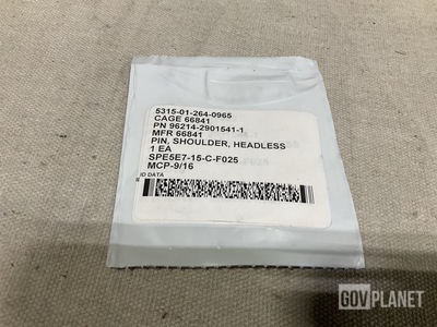 Preci-Manufacturing 2901541-1 Headless Shoulder Pin