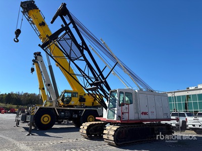 1982 Link-Belt LS-128DLC 60 ton Lattice-Boom Crawler Crane