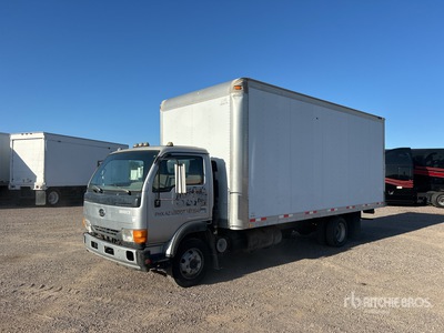 2000 Nissan UD1800 4x2 Van Truck