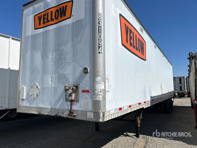 2003 Wabash DVCVHSA 45 ft x 102 in T/A Van Trailer