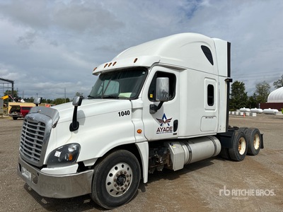 2016 Freightliner Cascadia 125 6x4 T/A Sleeper Truck Tractor