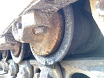 Undercarriage with Left Track Rollers