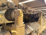 Undercarriage with Left Carrier Rollers