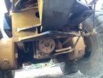 Chassis with Wanienki przedniej płyty podłogowej