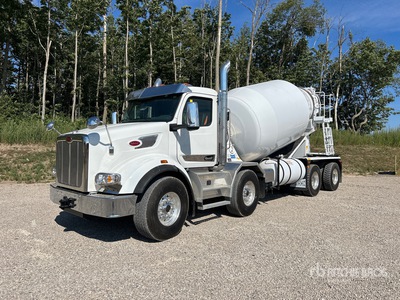 2023 Peterbilt 567 8x4 Twin-Steer Mixer Truck (Unused)