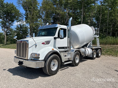 2023 Peterbilt 567 8x4 Twin-Steer Mixer Truck (Unused)