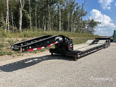 2019 Trail King Tri/A Double Drop Removable Gooseneck Góndola