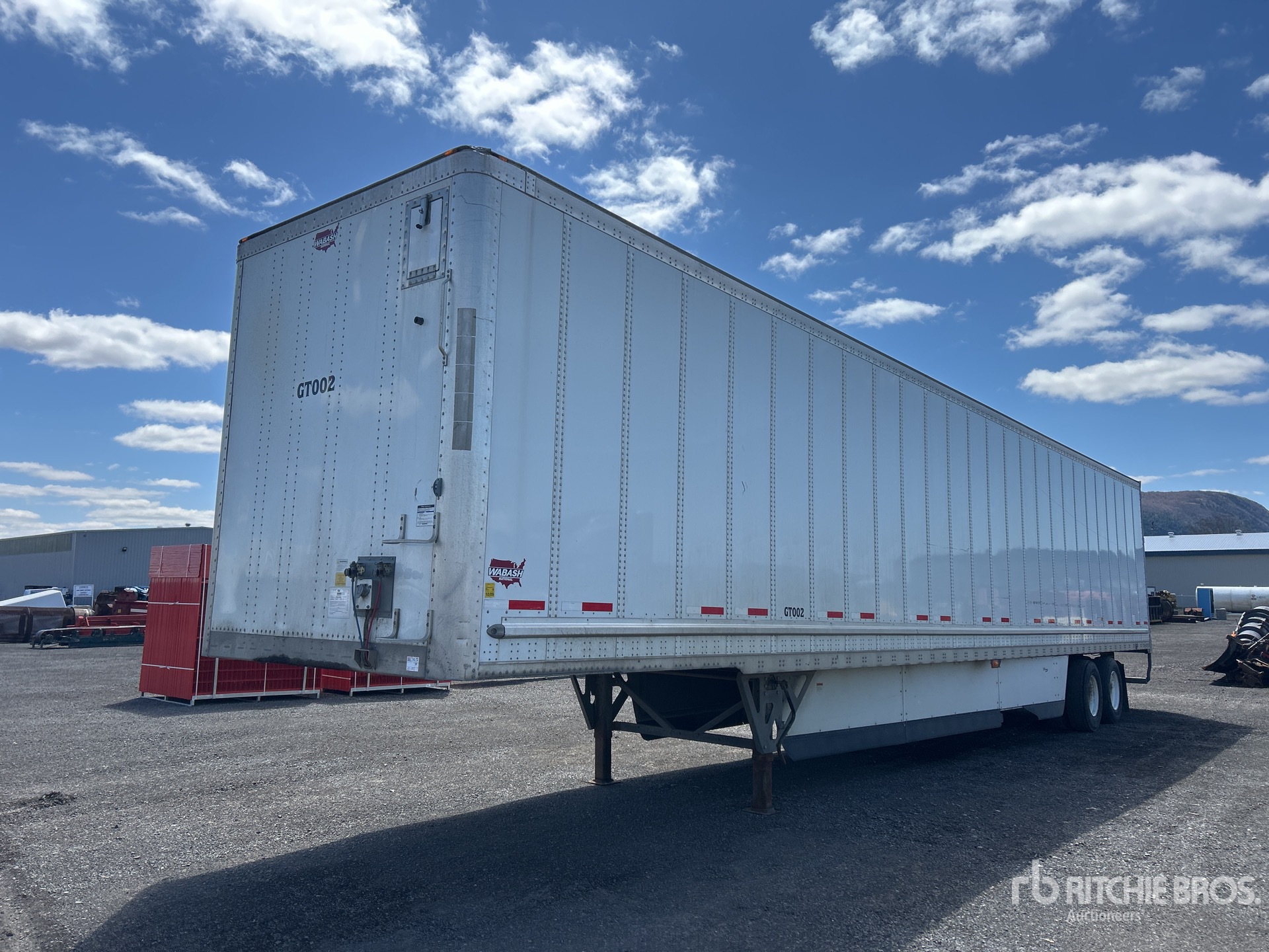 2023 Wabash 53 ft x 102 in T/A Remolque de furgoneta