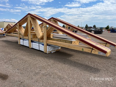 20 Ft x 32 Ft x 40 Ft Pole Barn Package Magazzino (Unused)
