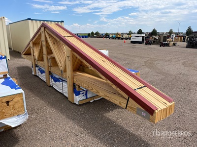 16 Ft x 24 Ft x 40 Ft Pole Barn Package Magazzino (Unused)