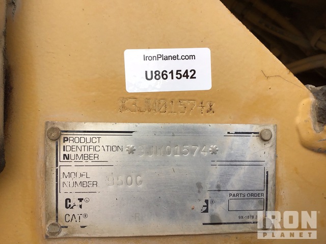 CARGADOR FRONTAL 2000 CATERPILLAR 950G