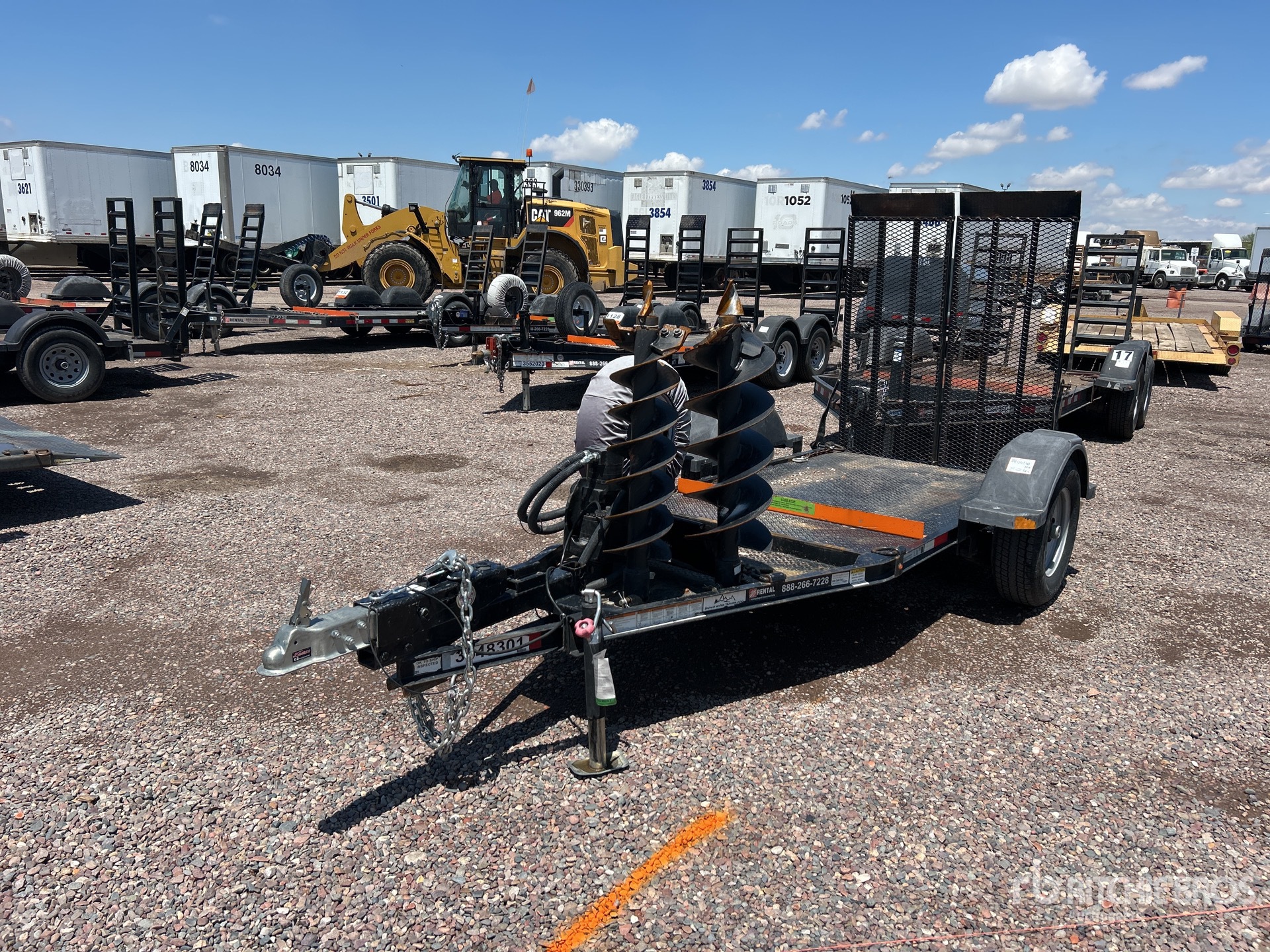 2019 Snake River 7 ft S/A Equipment Trailer