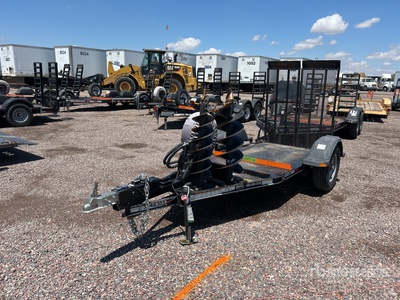 2019 Snake River 7 ft S/A Equipment Trailer