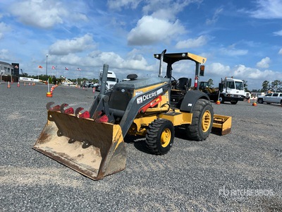 2014 John Deere 210K 4x4 Cargadora para trabajos de jardinería