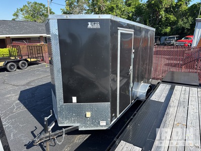2023 Feedom Trailers LLC 6X12SA 12 ft S/A TV Display Gesloten aanhangwagen