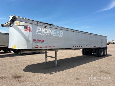 2019 Vantage 39 ft T/A Aluminum Tipping Trailer