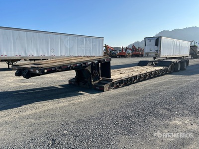 1996 Aspen Tri/A Double Drop Removable Gooseneck Tieflader