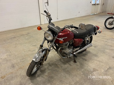 1978 Honda CB400T Hawk 400 cc Cruiser Bike (Inoperable)