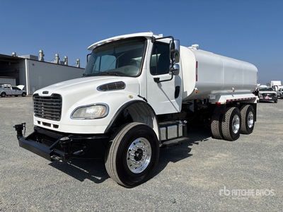 2016 Freightliner M2 4000 gal 6x4 Water Truck