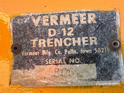 Vermeer V440 Zanjadora