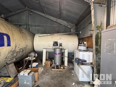 1450 gal Skid Mounted Steel Benzinetank