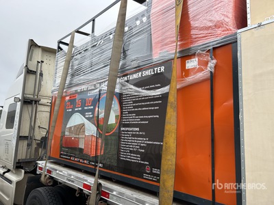 StanForge DT4041CF 40 ft x 40 ft Dual Truss Abri de Conteneurs (Unused)