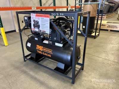 TMG Industrial GAC40 40 gal Air Compressor (Unused)