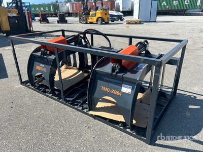 StanForge SG84 84 in Rock Skid Steer Grapple (Unused)