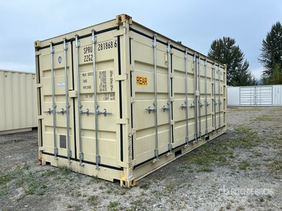 2025 20 ft Standard Multi-Door Storage Container