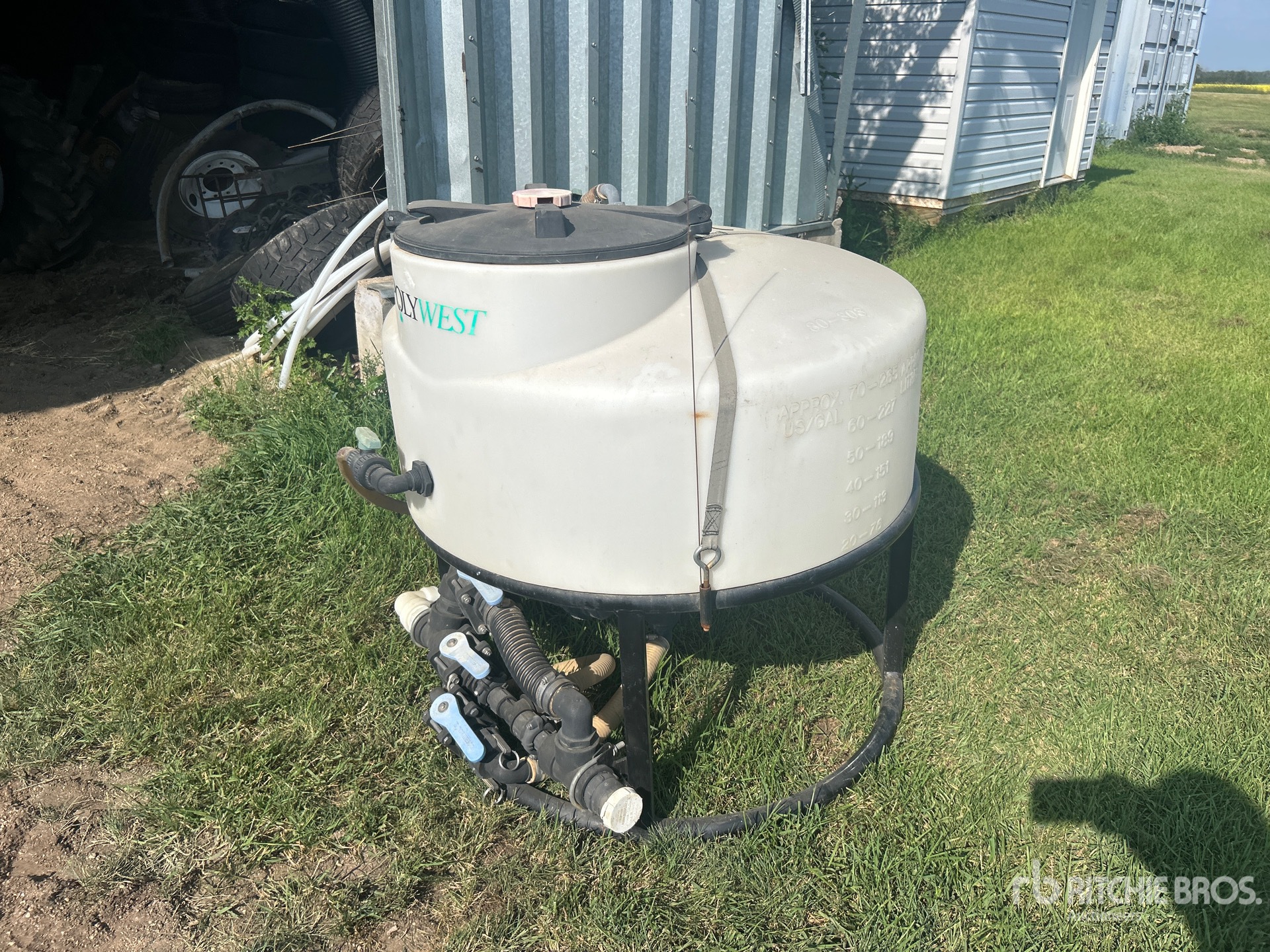 80 gal Premezclador de Agroquímicos