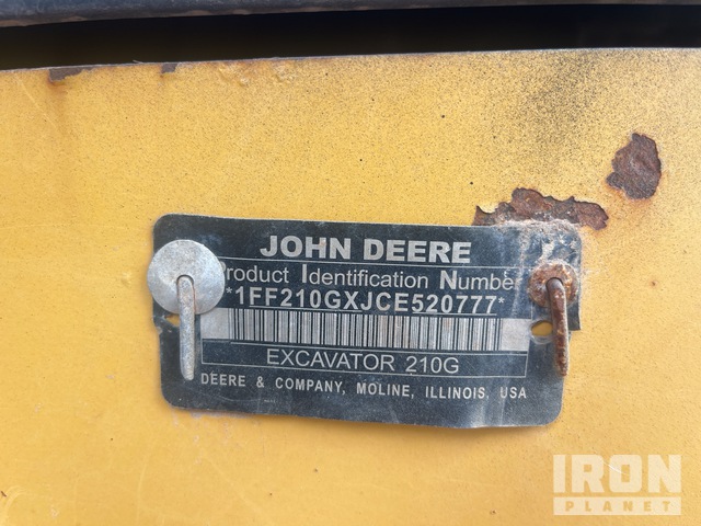 EXCAVADORA 2013 JOHN DEERE 210G