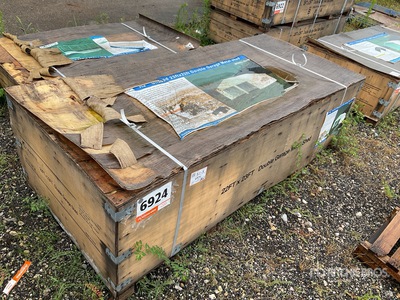 2025 KJ K2119 Double Garage Metal Shed (Unused)
