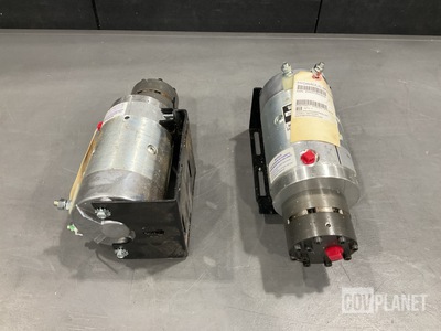 (2) Bucher Hydraulics M-326-0211 Pump Motors