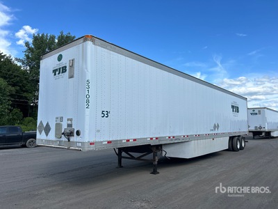 2010 Great Dane 53 ft x 102 in T/A Gesloten aanhangwagen