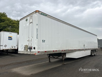 2013 Great Dane 53 ft x 102 in T/A Semi-remorque fourgon