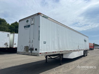 2013 Great Dane 53 ft x 102 in T/A Remolque de furgoneta