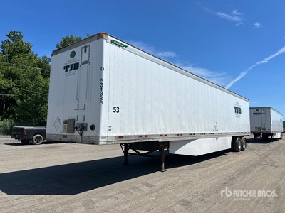 2013 Great Dane 53 ft x 102 in T/A Remolque de furgoneta