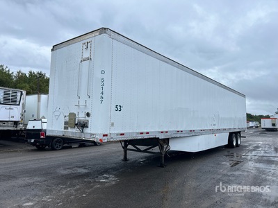 2014 Great Dane 53 ft x 102 in T/A Van Trailer